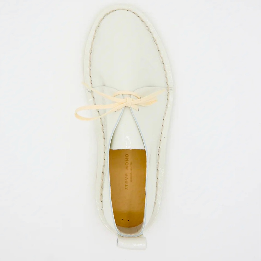 Steve mono white derby size 7